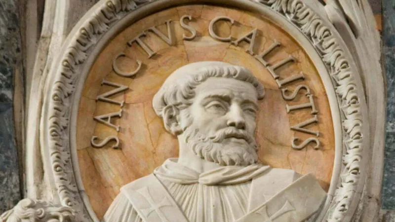 San Calixto, Papa y Mártir