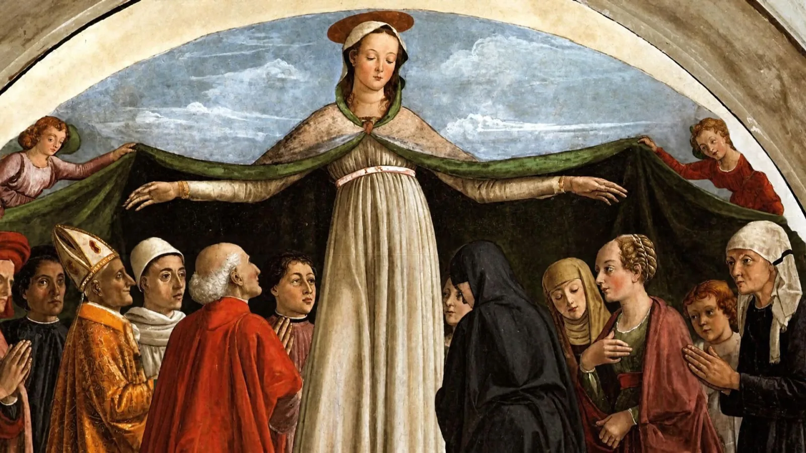 La Santísima Virgen es mediadora entre Dios y el pecador