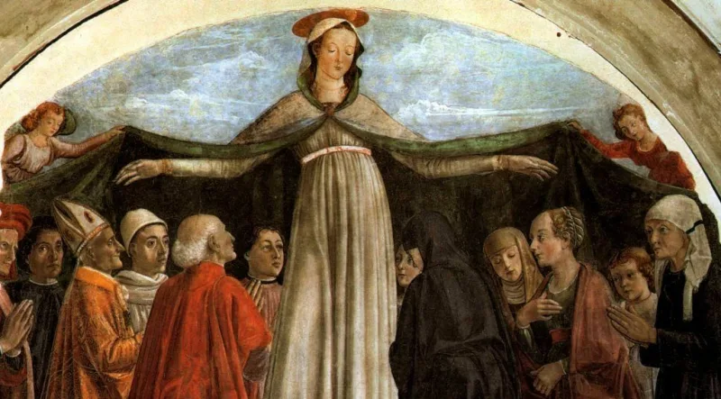 La Santísima Virgen es mediadora entre Dios y el pecador