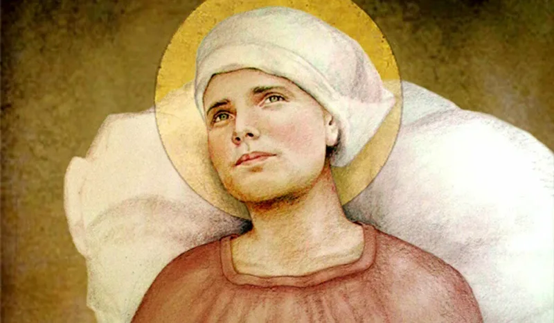 Confidentes del Sagrado Corazón de Jesús: Santa Liduvina de Schiedam