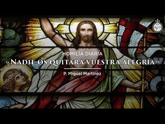 Nadie os quitará vuestra alegría