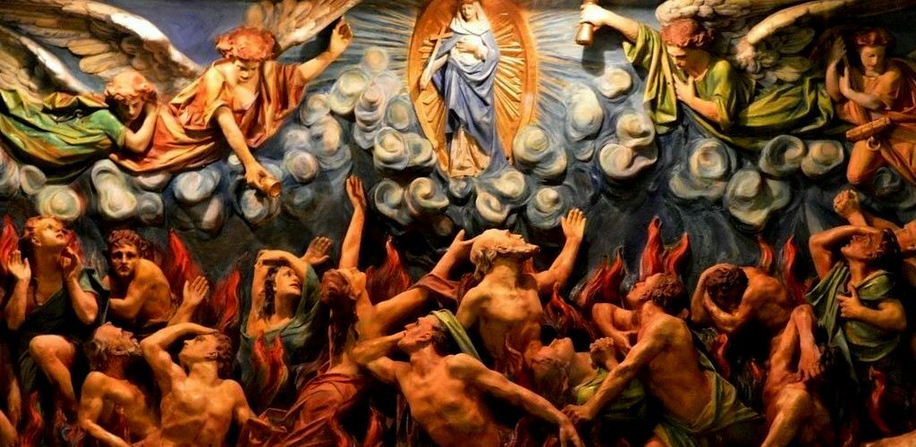 Los santos y sus experiencias con las almas en el purgatorio