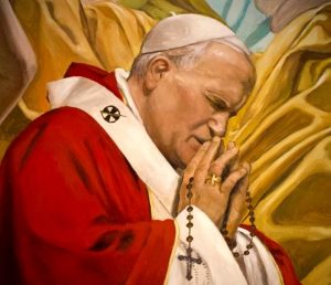 Juan Pablo II: «El Santo Rosario es esa escala para subir al cielo»