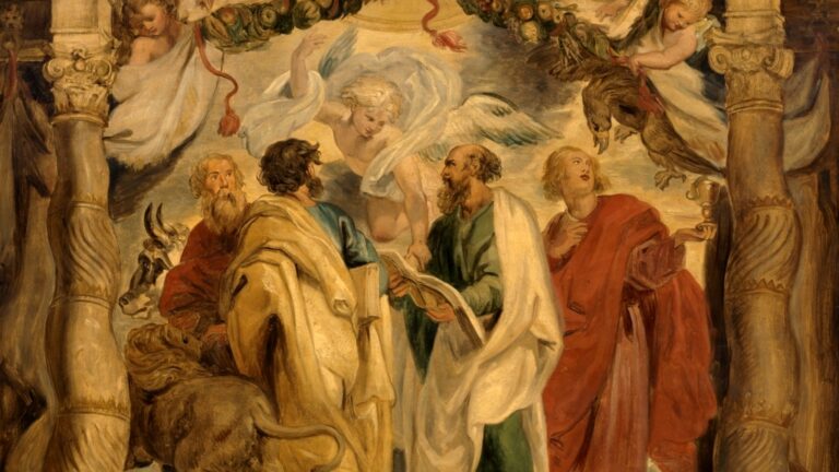 Los Evangelistas representados en el arte católico 