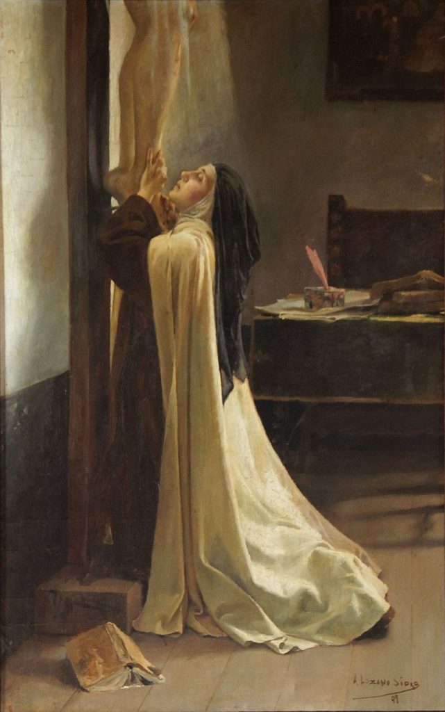 Santa Teresa de Avila y su experiecia mistica - La Transverberación de Santa Teresa de Jesús: Herida con la flecha del amor
