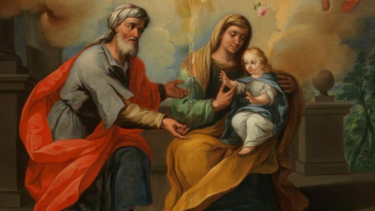 Santos Joaquín y Ana, padres de la Virgen María