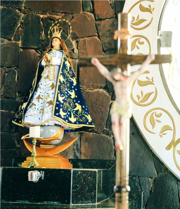 Virgen de Caacupe Templo S.Blas - Virgen de Caacupé: unión entre el evangelio y la cultura nativa