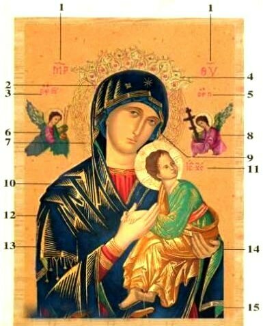 perpetuo3 - Nuestra Señora del Perpetuo Socorro, una imagen rica en simbolismo